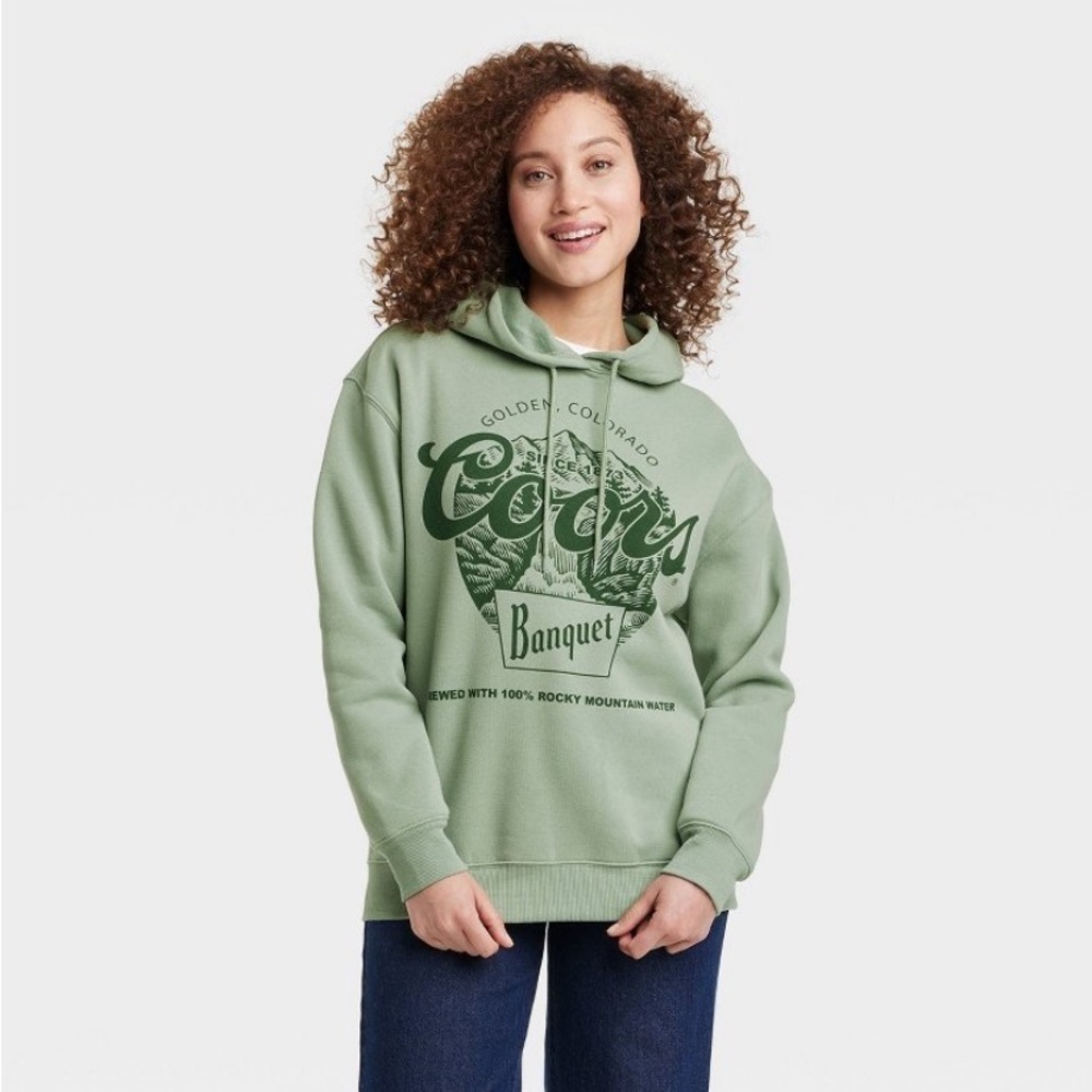 Women's Coors Graphic Hoodie - Green